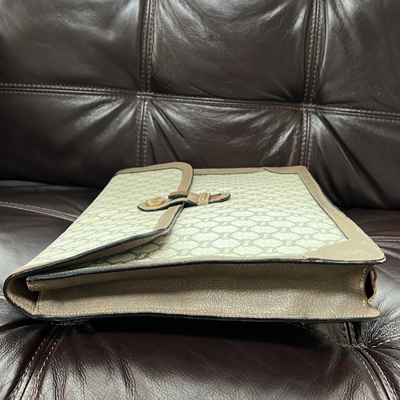 Large GUCCI Portfolio / Envelope Clutch Bag - project bag - Picture 7 of 17